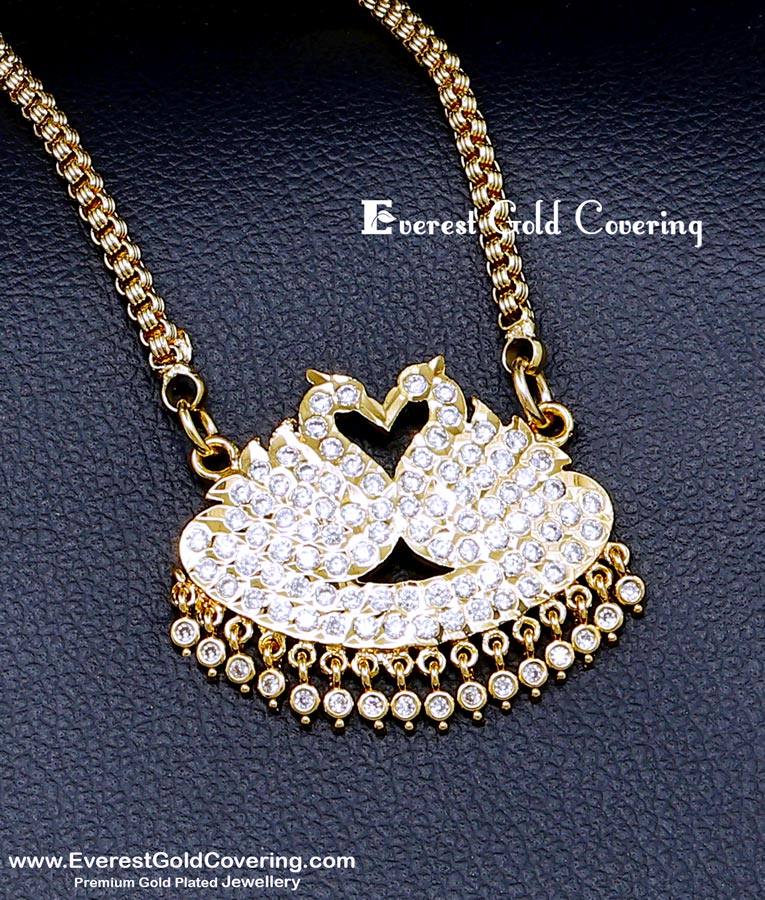 gold impon dollar chain