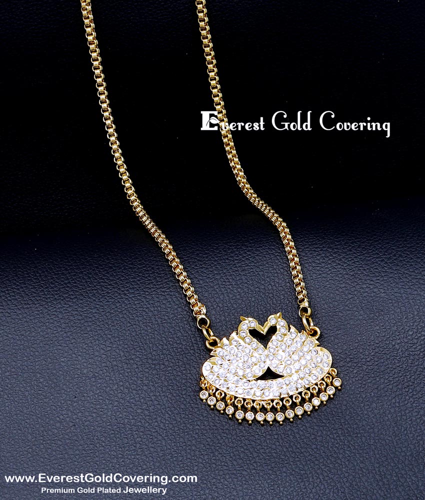 gold impon dollar chain