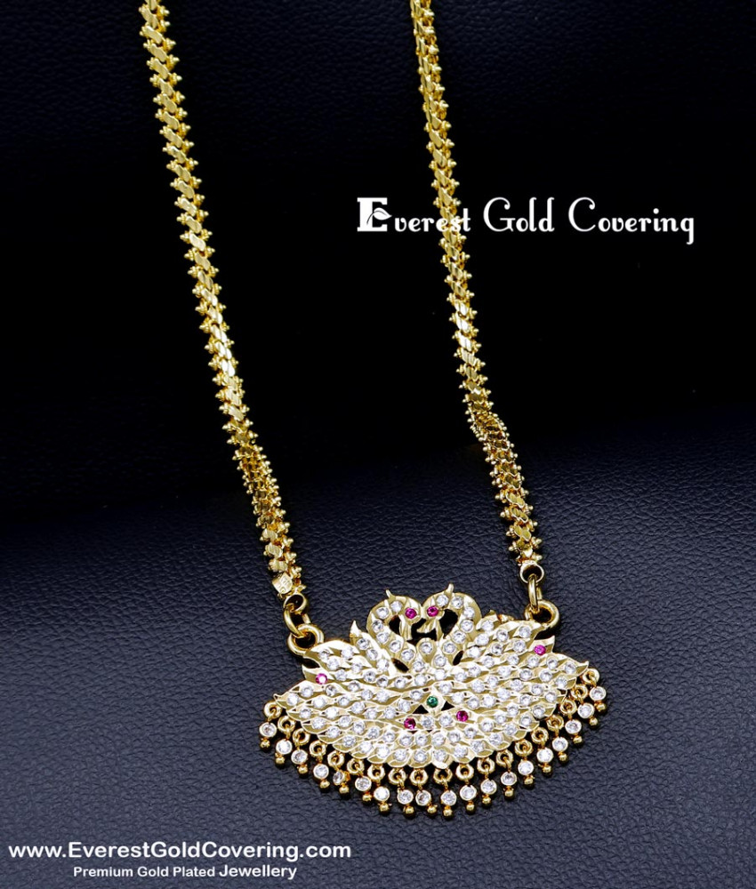 traditional long chain with dollar