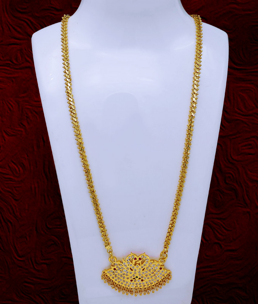 traditional long chain with dollar