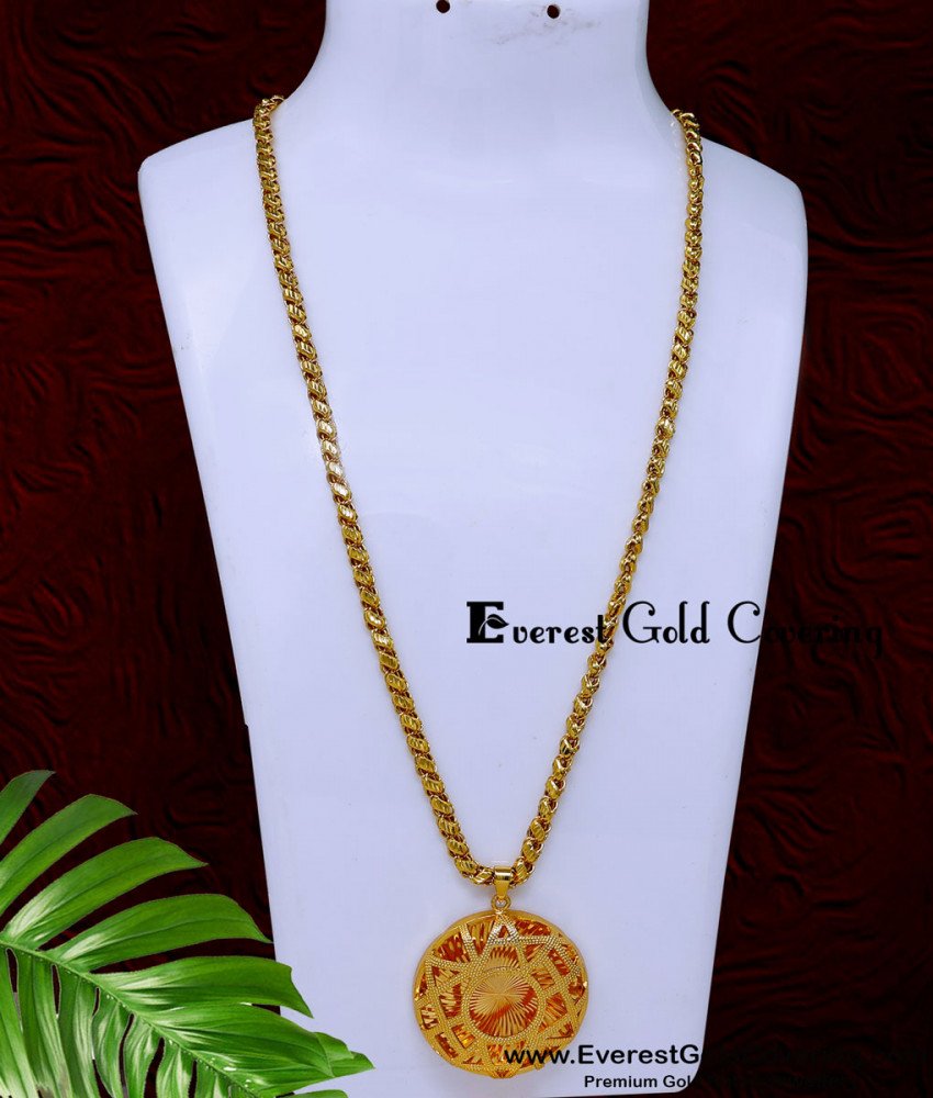 chain with pendant set, chain with pendant design, chain with pendant for women, long chain with dollar designs, long chain with pendant for saree, chain design pendant, Dubai gold pendant design, imported pendant design