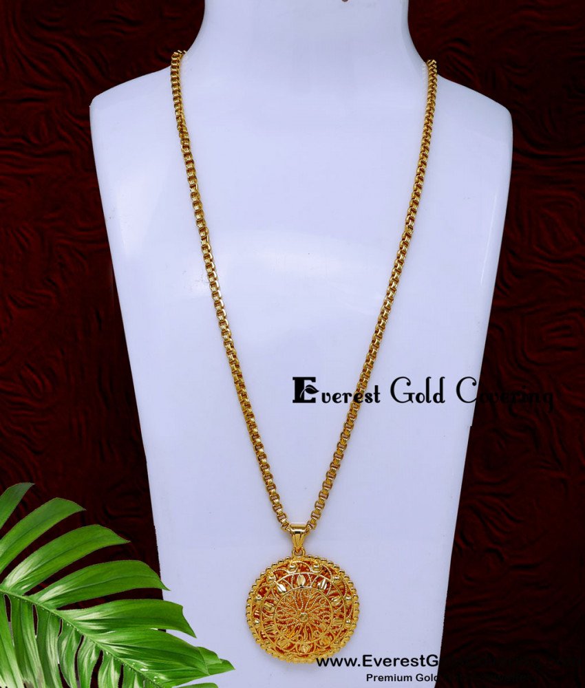 chain with pendant set, chain with pendant design, chain with pendant for women, long chain with dollar designs, long chain with pendant for saree, chain design pendant, Dubai gold pendant design, imported pendant design