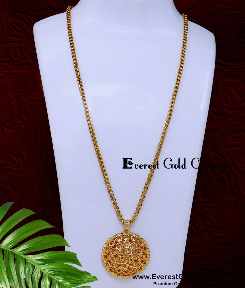 chain with pendant set, chain with pendant design, chain with pendant for women, long chain with dollar designs, long chain with pendant for saree, chain design pendant, Dubai gold pendant design, imported pendant design