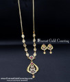 1 Gram Forming Gold Designer Haram Sets for Women gold artificial pendant set online shopping