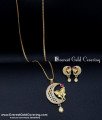 Latest White AD Pendant Set