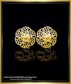 2 gram gold earrings daily use
