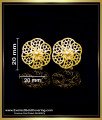 2 gram gold earrings daily use