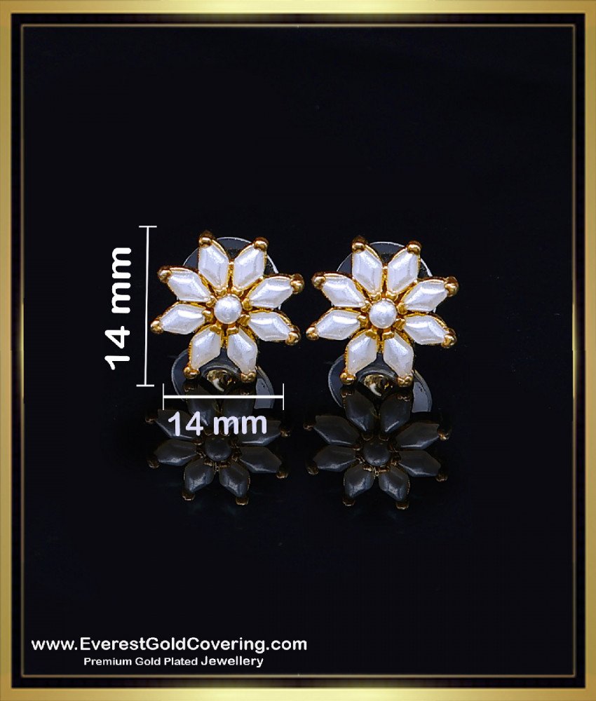 pearl earrings studs