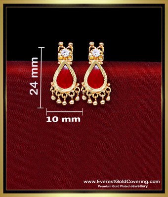Erg2548- Trendy Daily Wear Palakka Traditional Kerala Earrings