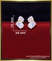 stone stud earrings