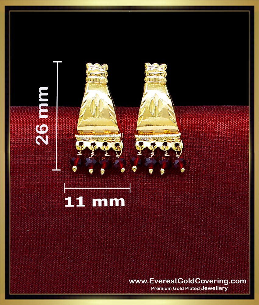1 gram Gold earrings new design