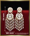 bride wedding earrings gold