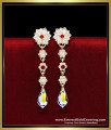 1 gram gold plated impon earrings latest design 