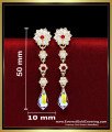1 gram gold plated impon earrings latest design 