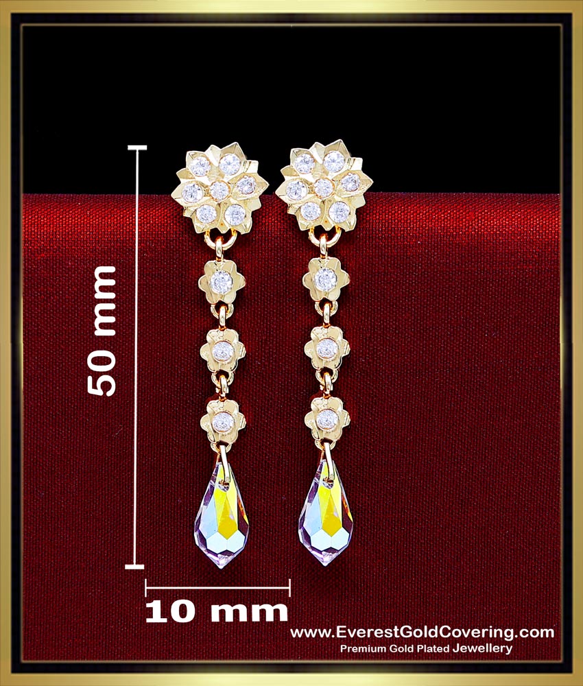 Designer impon earrings gold plated jewellery