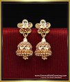 new traditional gold jhumka design.