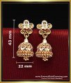 new traditional gold jhumka design.