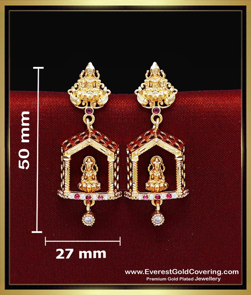 latest lakshmi earrings designs