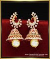 modern traditional gold jhumka design