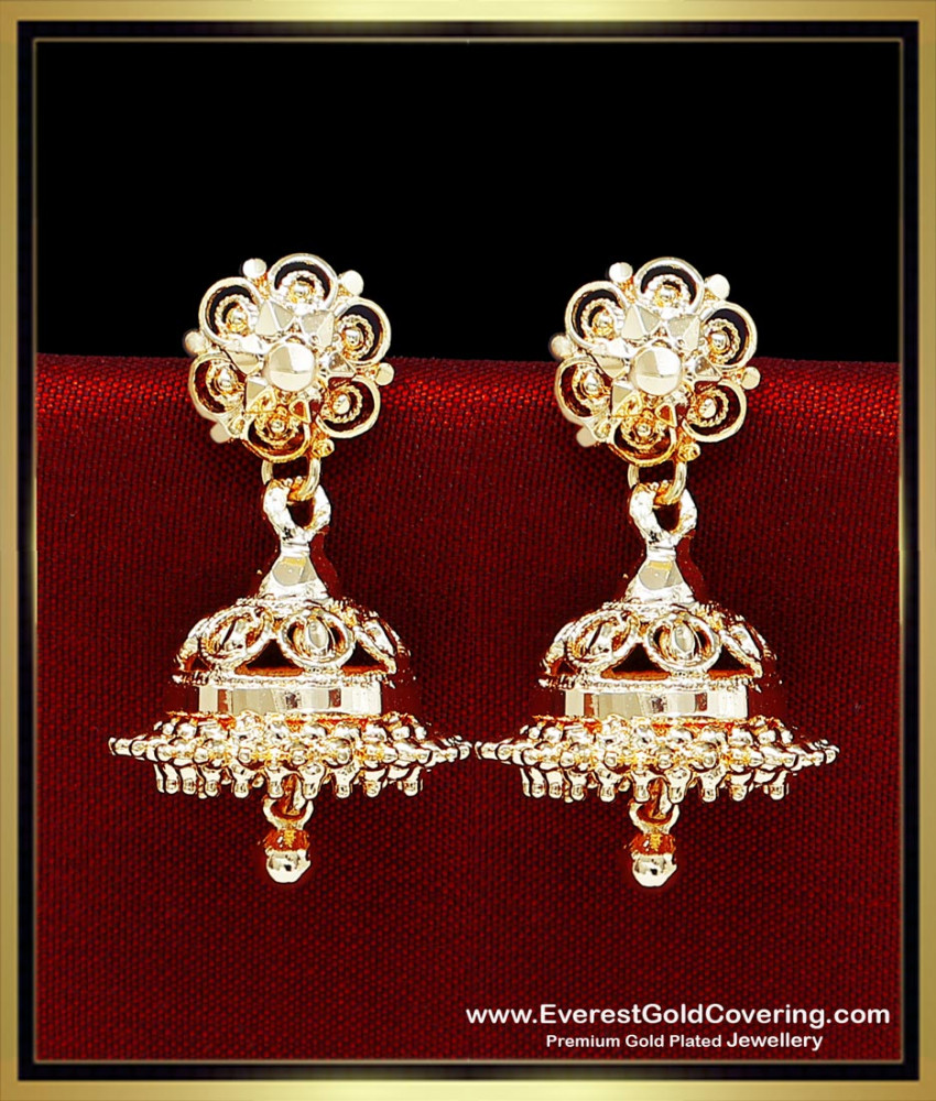 Gold plated Jhumka small