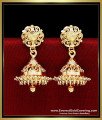 Women gold plated jhumka small