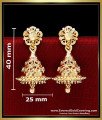 Latest Small Jhumka Earrings for Everyday Style