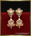 daily wear small jhumka earrings gold