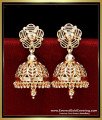 new traditional gold jhumka design