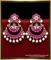 ruby kemp stone earrings