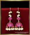 antique matte finish jhumkas
