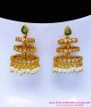 antique jhumka earrings gold