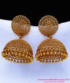antique gold jhumka earrings