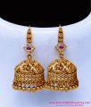 hanging jhumka earrings