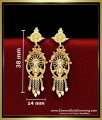 Buy Gold Plated Daily Wear Earrings Online at Best Price 1 gram gold earrings new design
