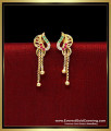 New Model Ad Stone Earrings Gold Forming Jewellery Online 1 gram gold forming jewellery online