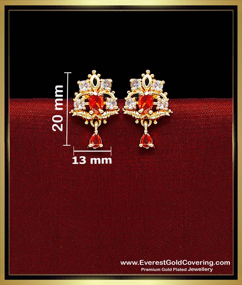 cute small gold earrings designs
