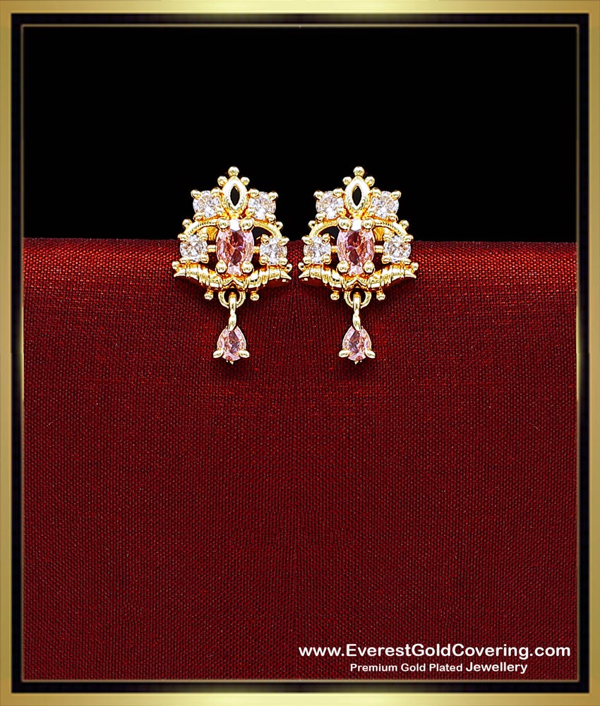 cute small gold earrings designs