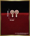 Cute Small Round Shape Multi Stone Stud Earrings small round earrings for girls