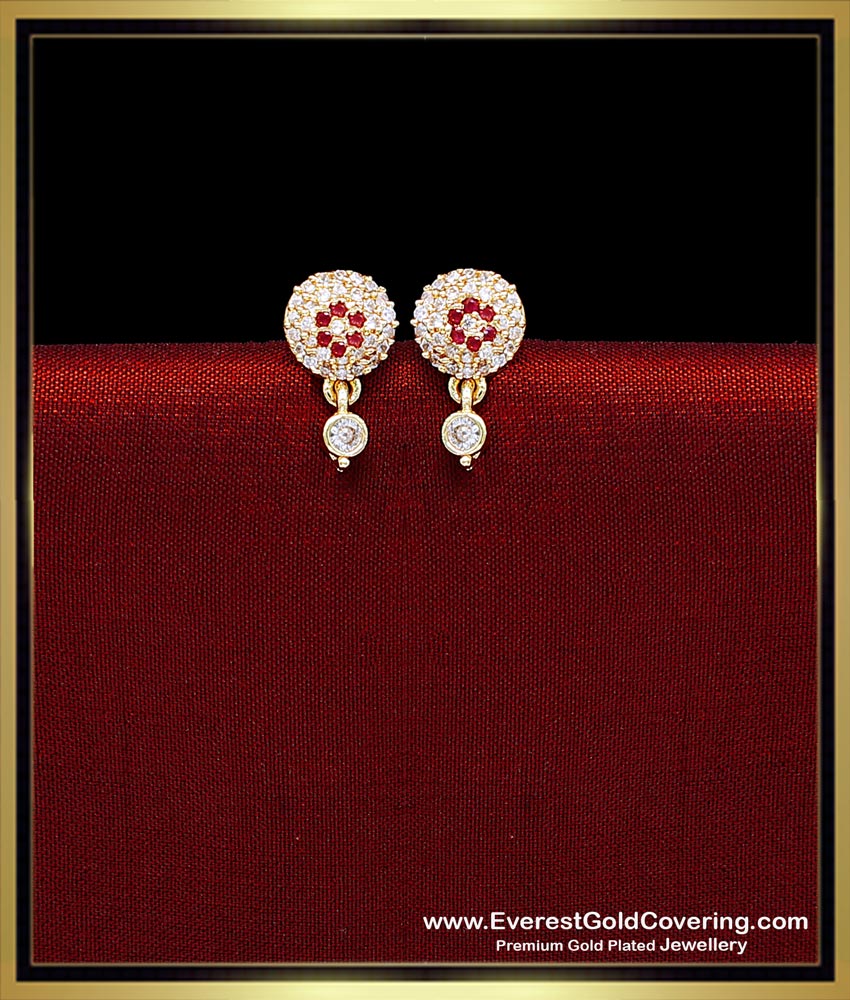 small round earrings for girls under 500