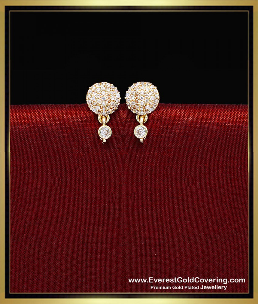 ad stone stud earrings online