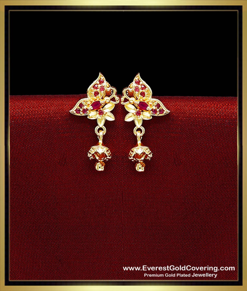 gold plated earrings for women