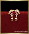 Best Quality Gold Plated Casual Wear Earrings for Women ruby stone earrings for women