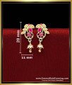 Best Quality Gold Plated Casual Wear Earrings for Women ruby stone earrings for women