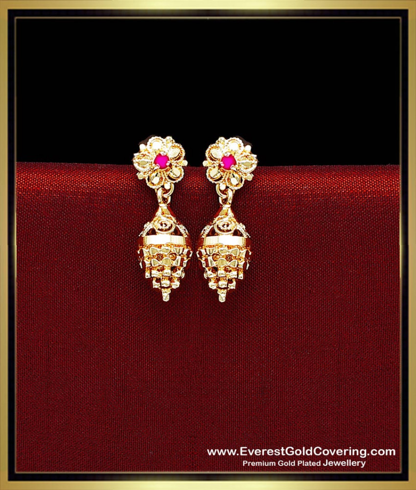 New Model Grape Design Daily Wear Small Jhumka Earrings small jhumka earrings for daily use