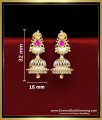 bridal gold jhumka design