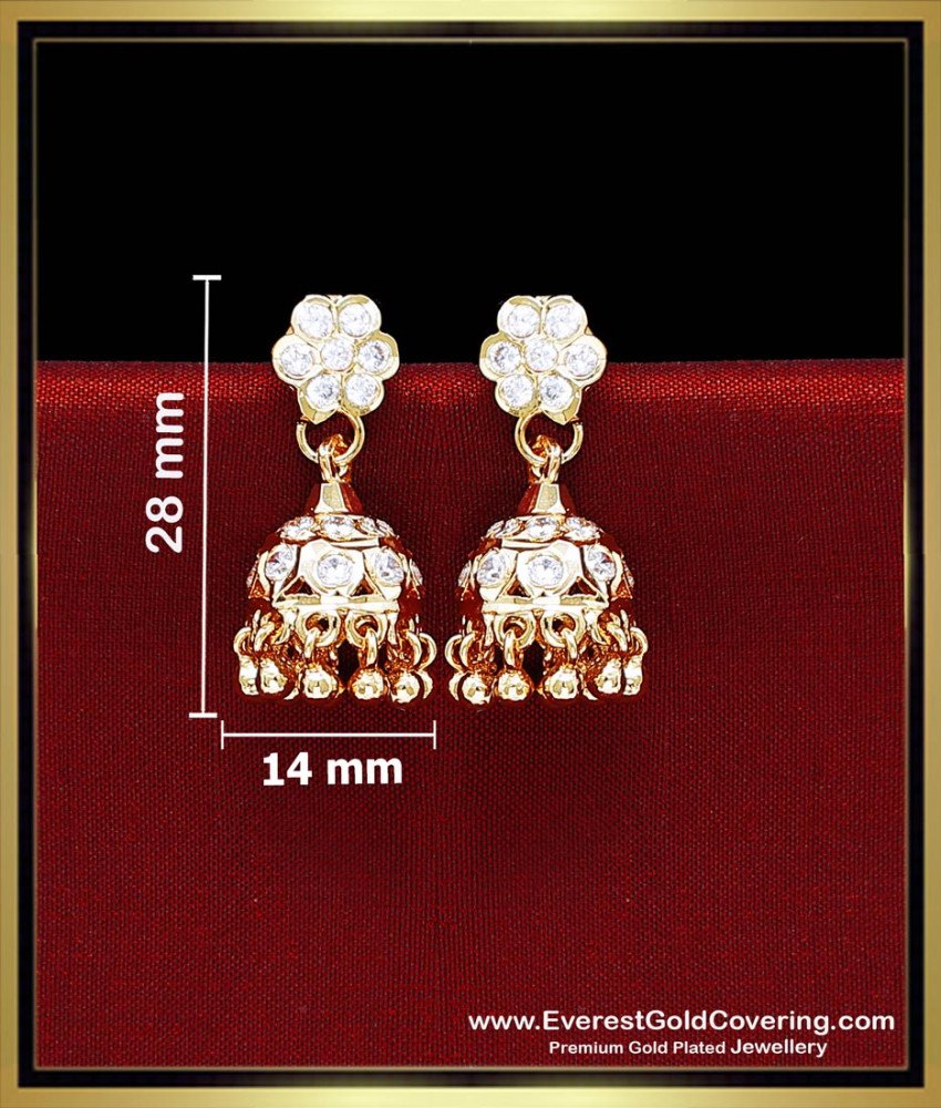 impon jhumka earrings