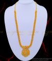 HRM580 - South Indian Jewellery Gold Look White Stone Long Chain Haram Buy Online new model haram, stone haram, white stone haram,