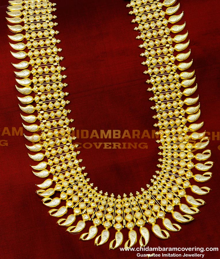 kerala haram designs Grand Look Wedding Long Kerala Haram Design Buy Online