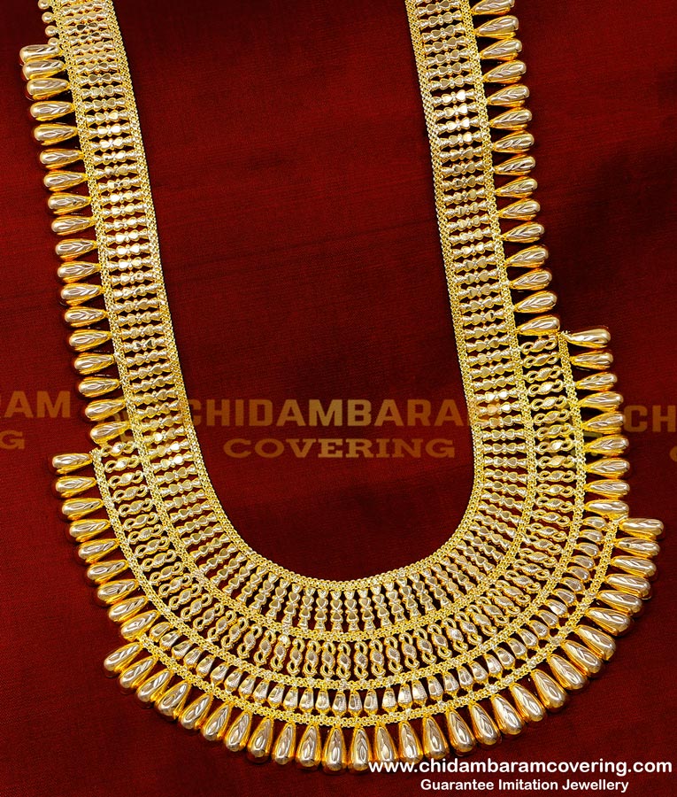 kerala haram designs Bridal Wear Kerala Model Light Weight Long Haram Design
