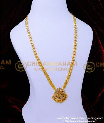 HRM921 - Wedding Long Haram Design Best Quality Impon Jewellery